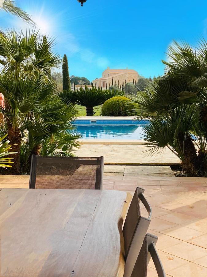 Moderne Finca Can Vicento - Heizung - Pizzaofen Porto Cristo Buitenkant foto